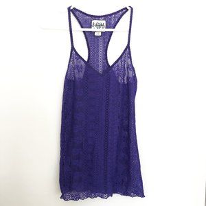 Free People Lace Tank Top